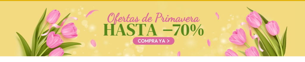 Landing page con un mensaje de urgencia Landing page con un mensaje de urgencia
