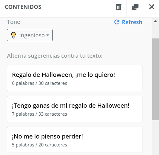 Call to action para email marketing en Halloween