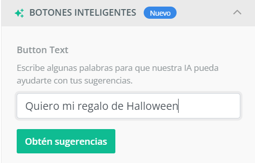 CTA email marketing Halloween