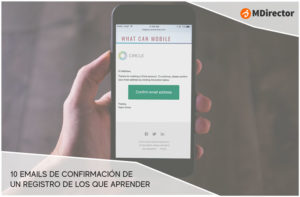 ejemplos de emails de confirmación