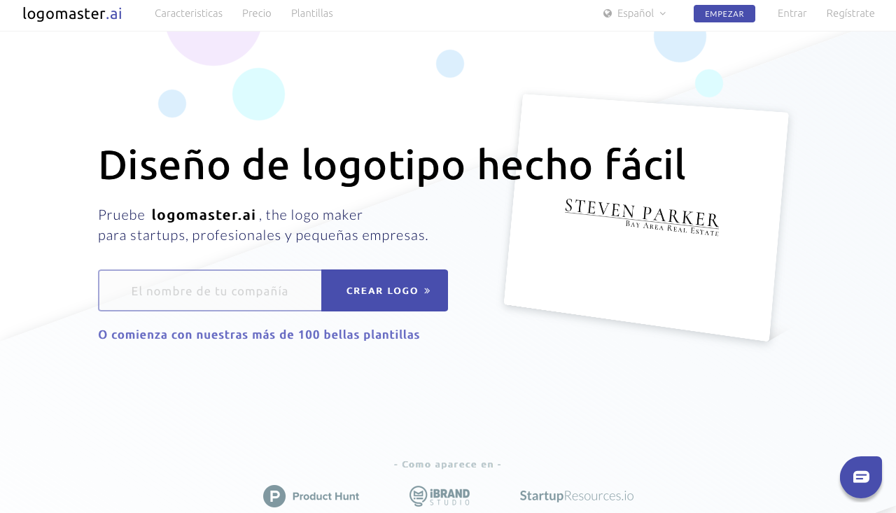 diseño de landing pages espacio blanco