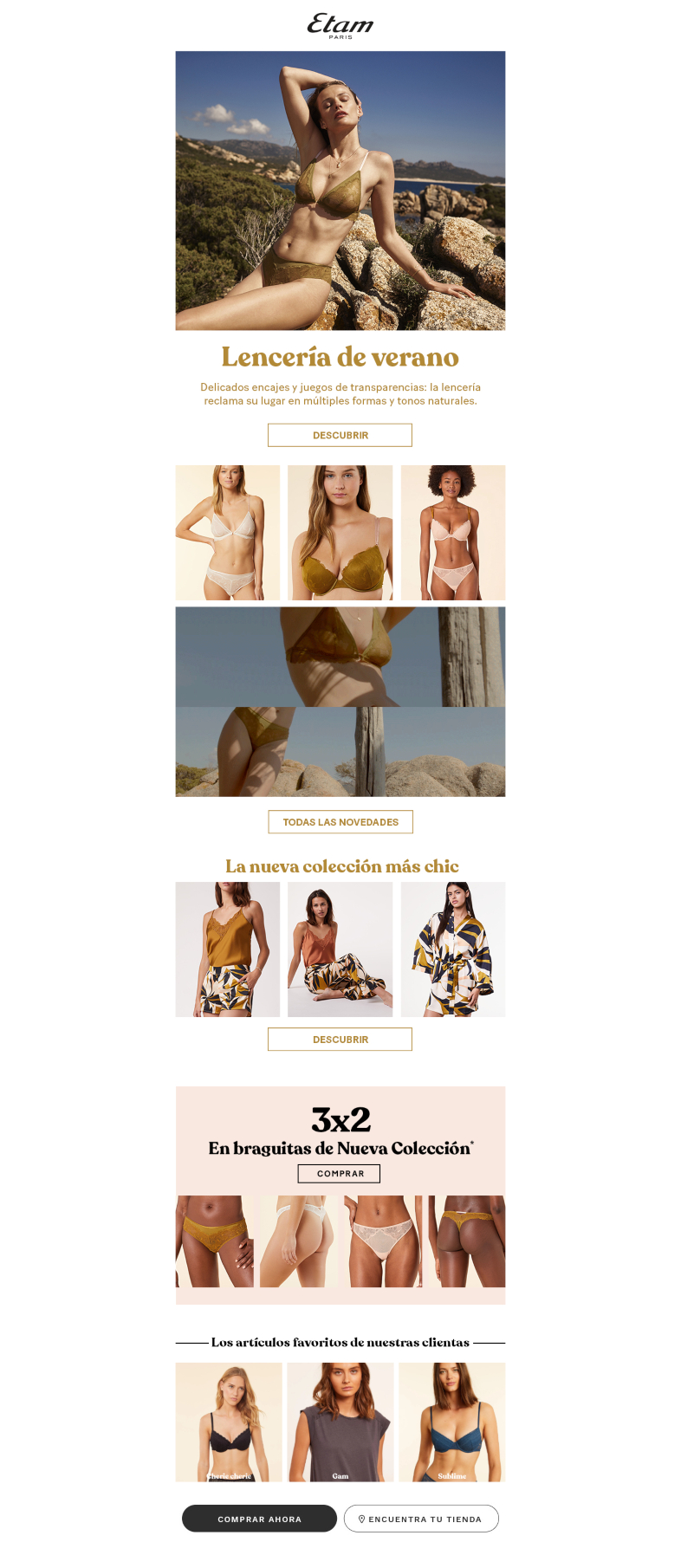 Etam: ofertas de verano