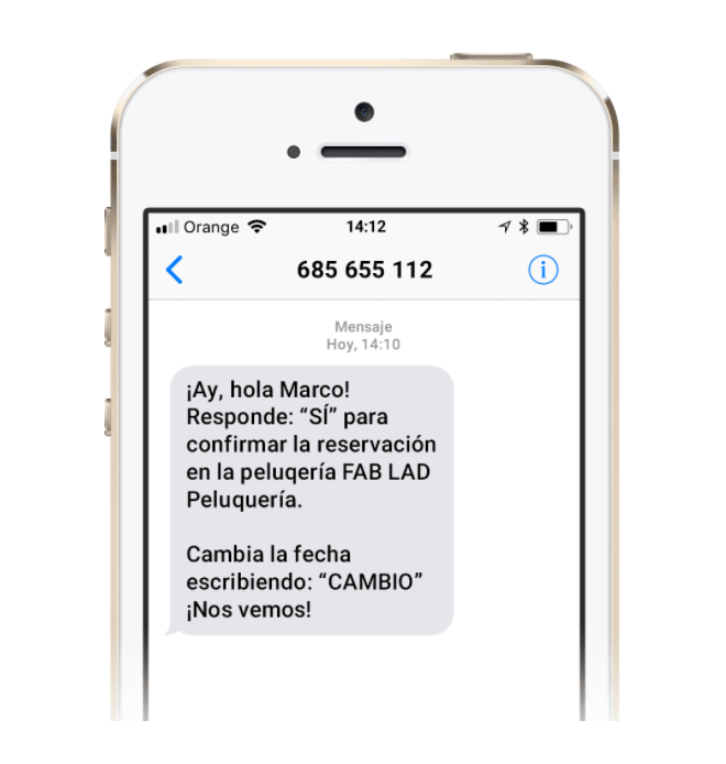 SMS marketing para centros de belleza