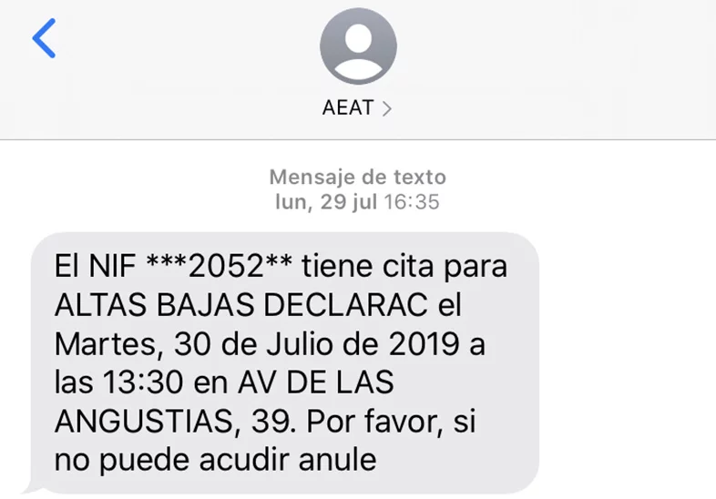 Resaltar los SMS