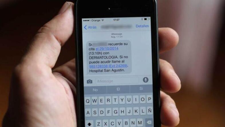 SMS para recordar citas