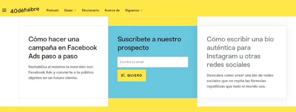 Ejemplos de CTA persuasivos