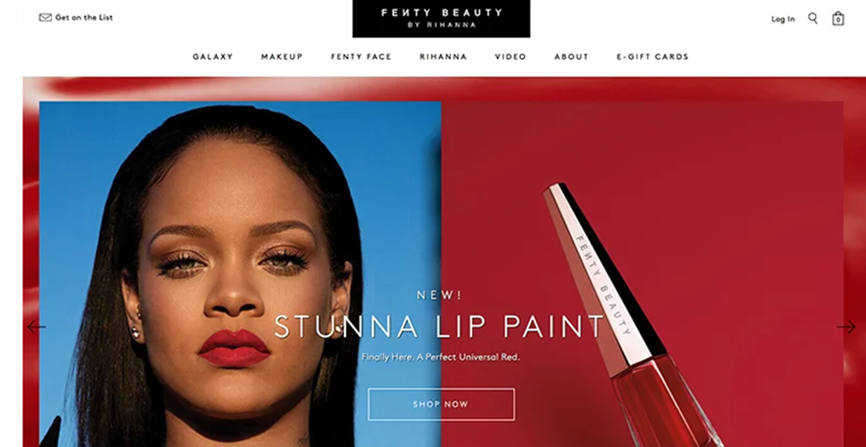 Landing page artistas 