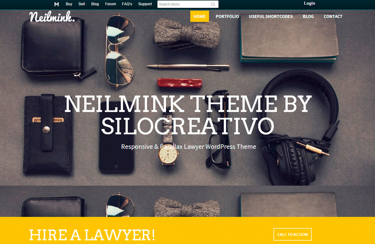 migliori modelli wordpress: Neilmink