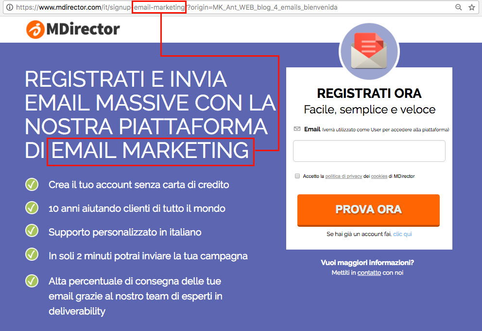 ottimizzare la SEO delle tue landing page