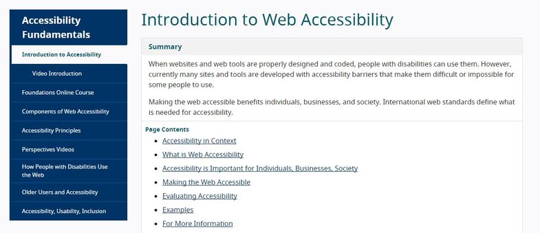 accesibilidad web