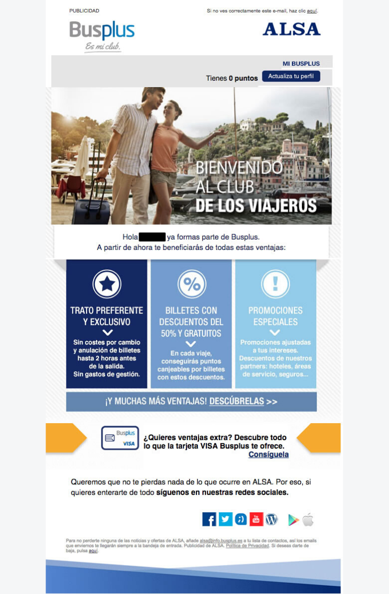 Email de bienvenida perfecto y presentación 