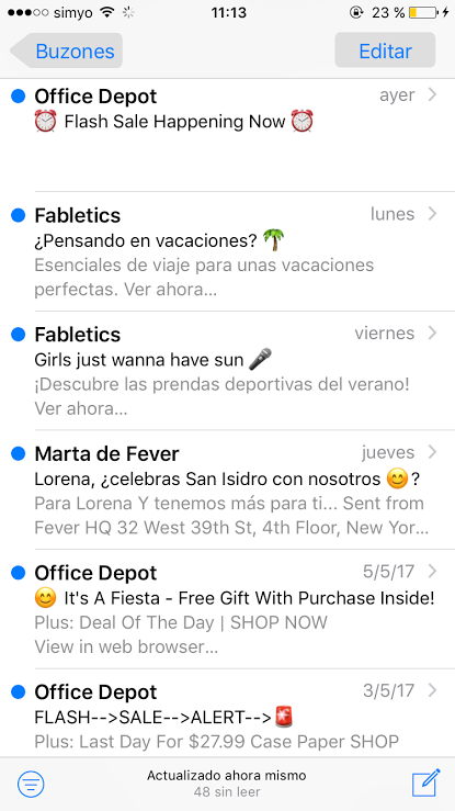 aumentar tu tasa de clics en los emails asunto