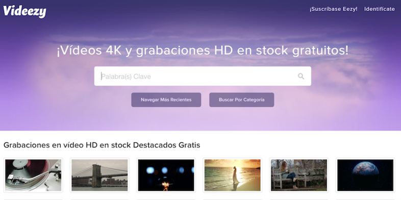 Campañas de videoemail: Videezy