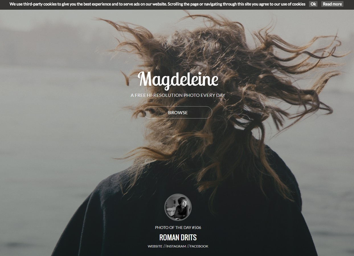 bancos de imágenes para marketing digital : Magdeleine