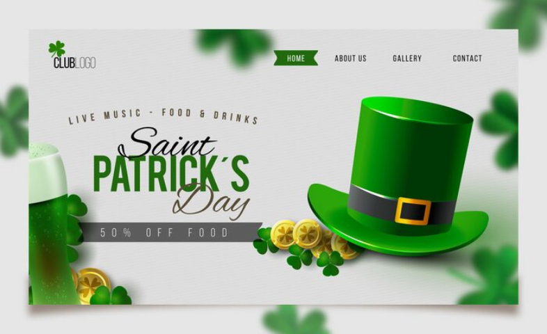 Beneficios de la Landing page para St Patrick 's Day