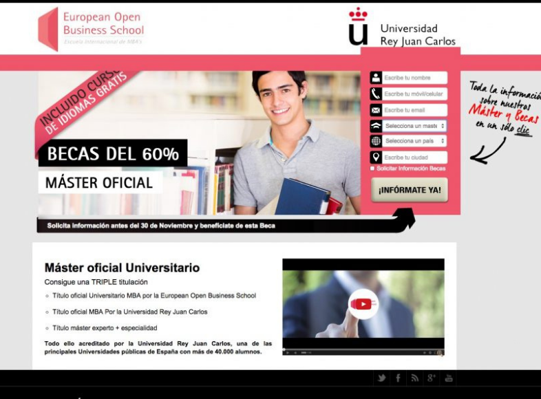 ¿Qué obtienes con una buena landing page para universidades?