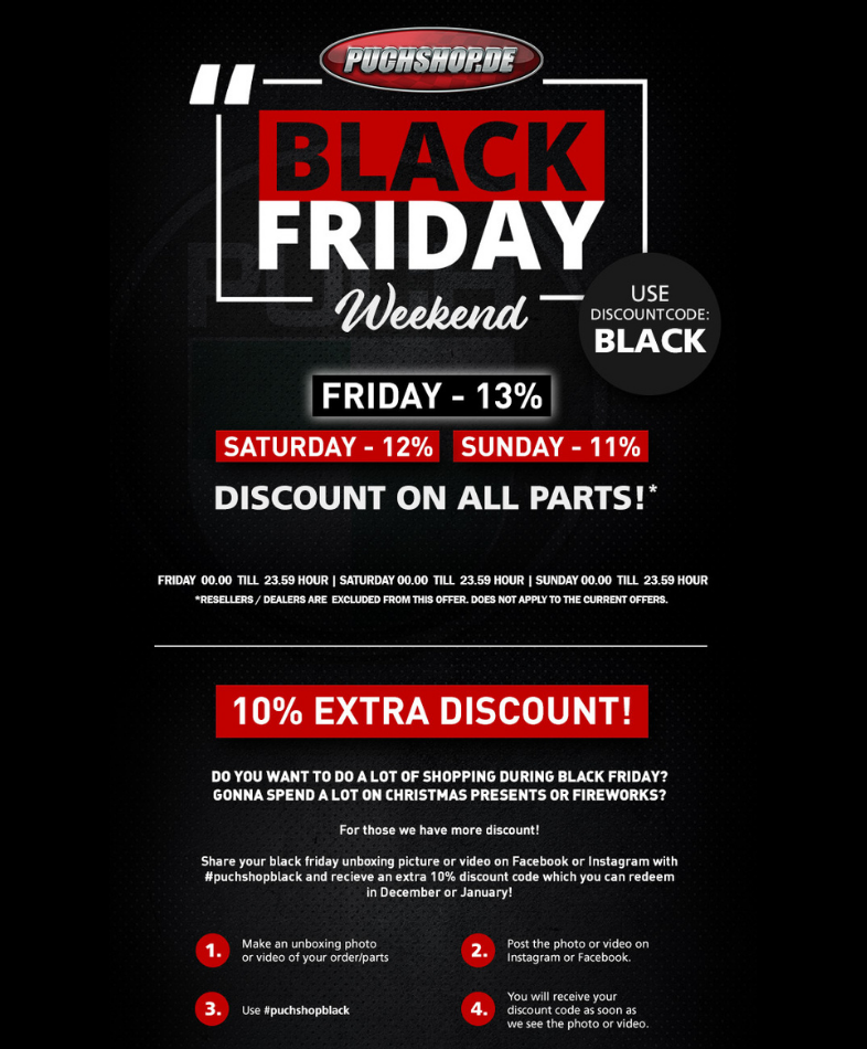 black friday newsletter