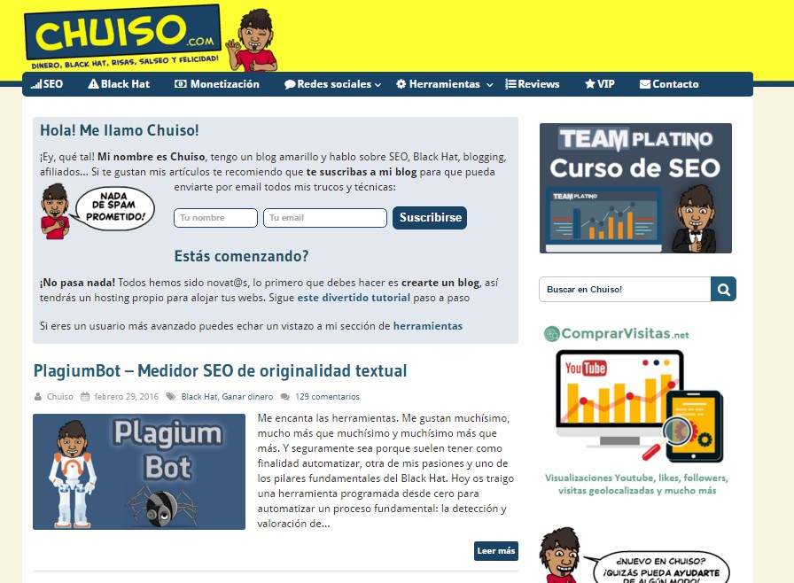 blogs de marketing digital : Chuiso