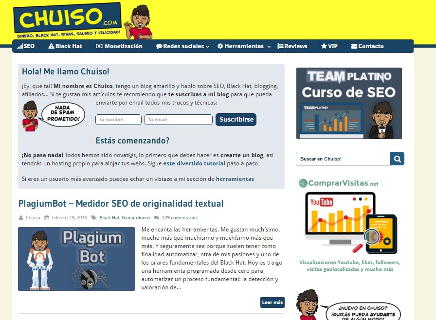 blogs de marketing digital : Chuiso