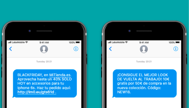 SMS marketing para el sector moda