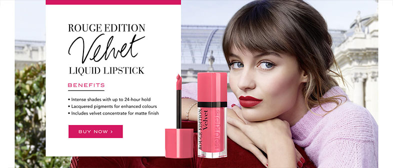 Rouge Edition Velvet Lipstick de Bourjois