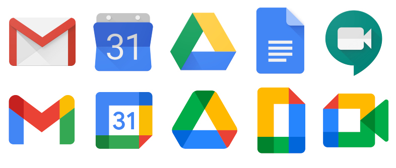 Rebranding di Gmail