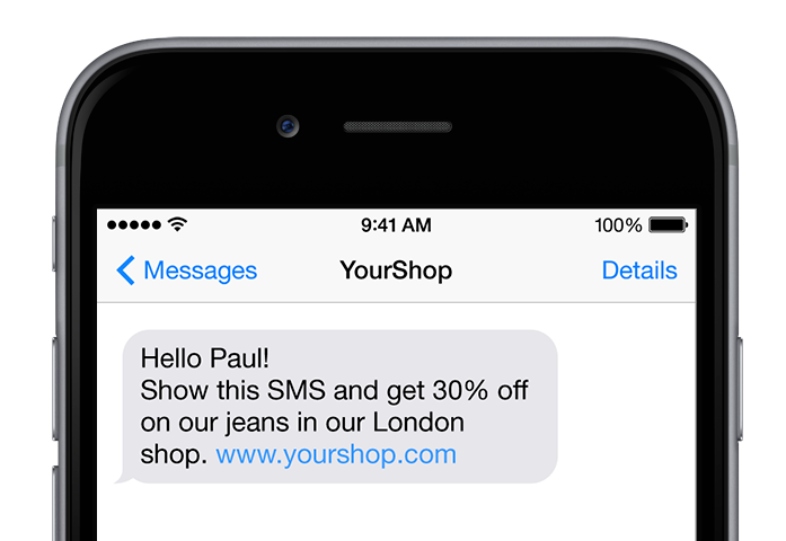 campaña de notoriedad de marca con SMS Markerting.
