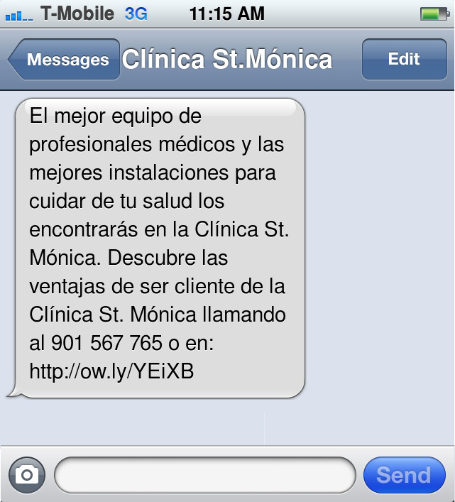 sms marketing para clínicas : captar clientes