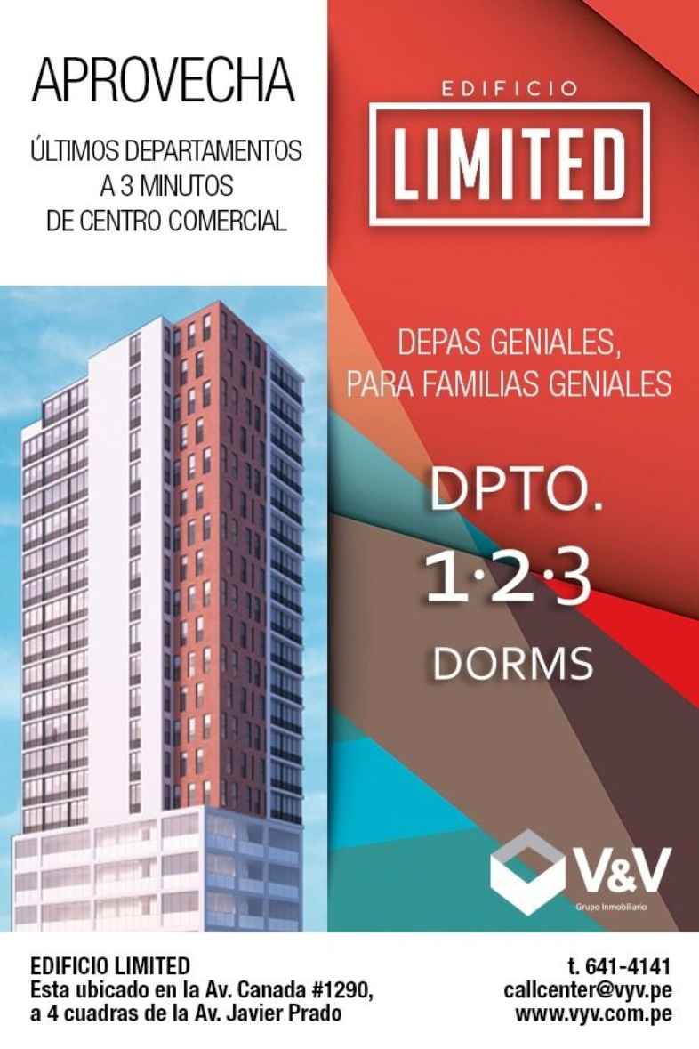 Ejemplos de copywriting para captar leads en inmobiliarias: v&V Perú inmobiliaria 