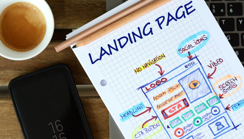 creare una landing page professionale