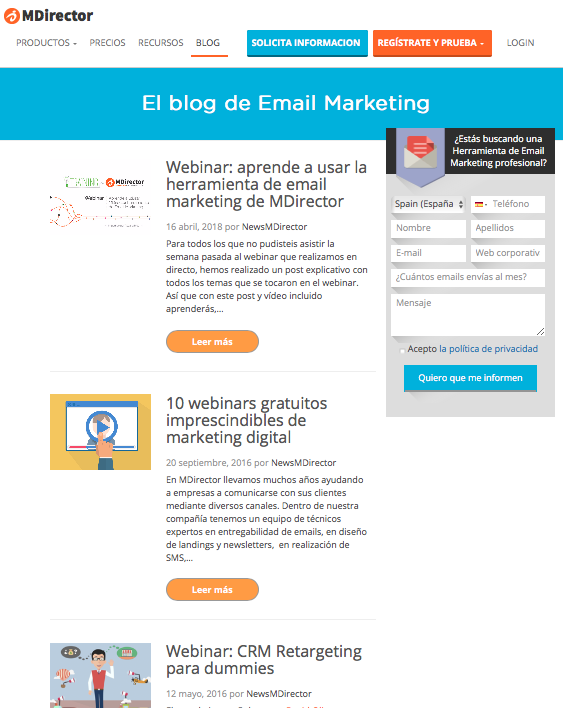 marcas que triunfan en captación de leads curso email