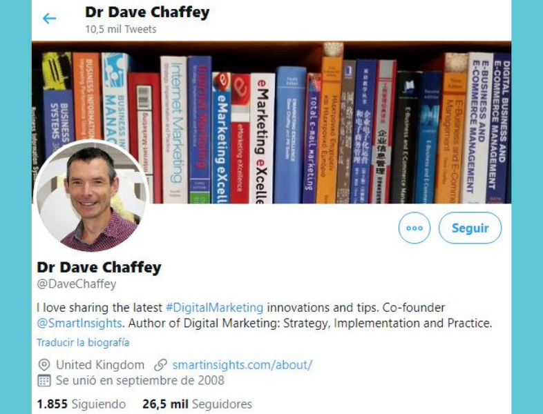 influencers en email marketing: Dave Chaffey