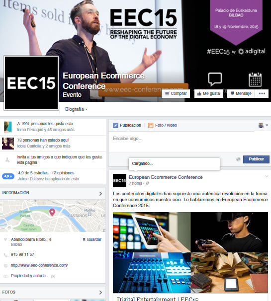 redes sociales EEC