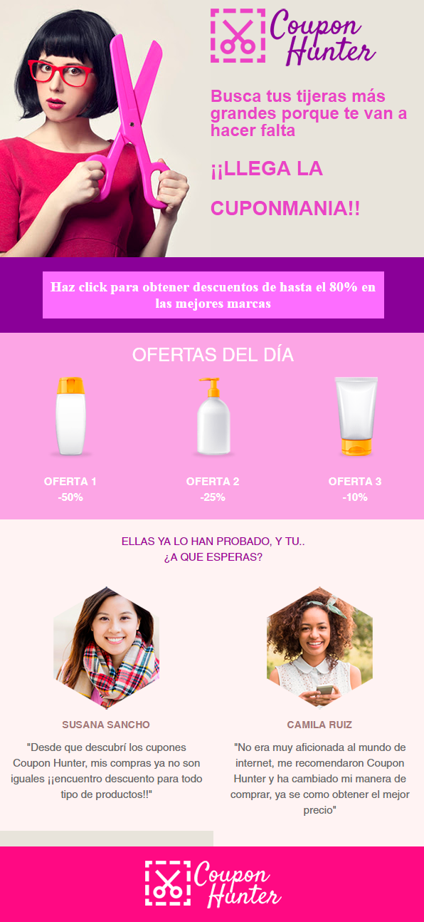 plantillas para emails de ecommerce