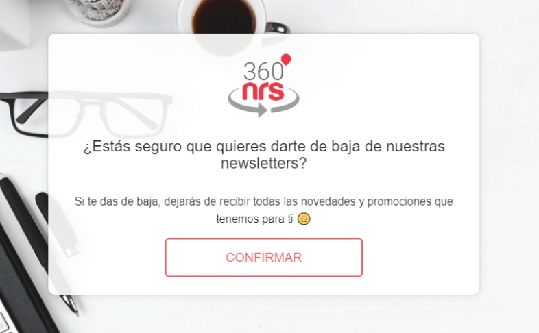 Posibilidad de darse de baja: Email Marketing para la escalabilidad del negocio