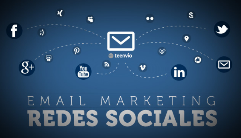 Combinar email marketing con redes sociales