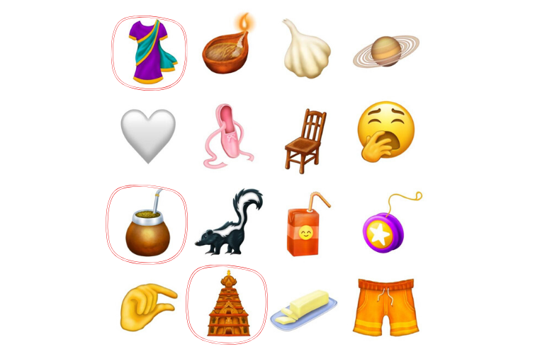Emojis culturales