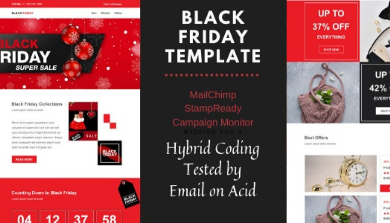 esempi di email per il Black Friday