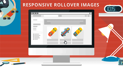responsive rollover images