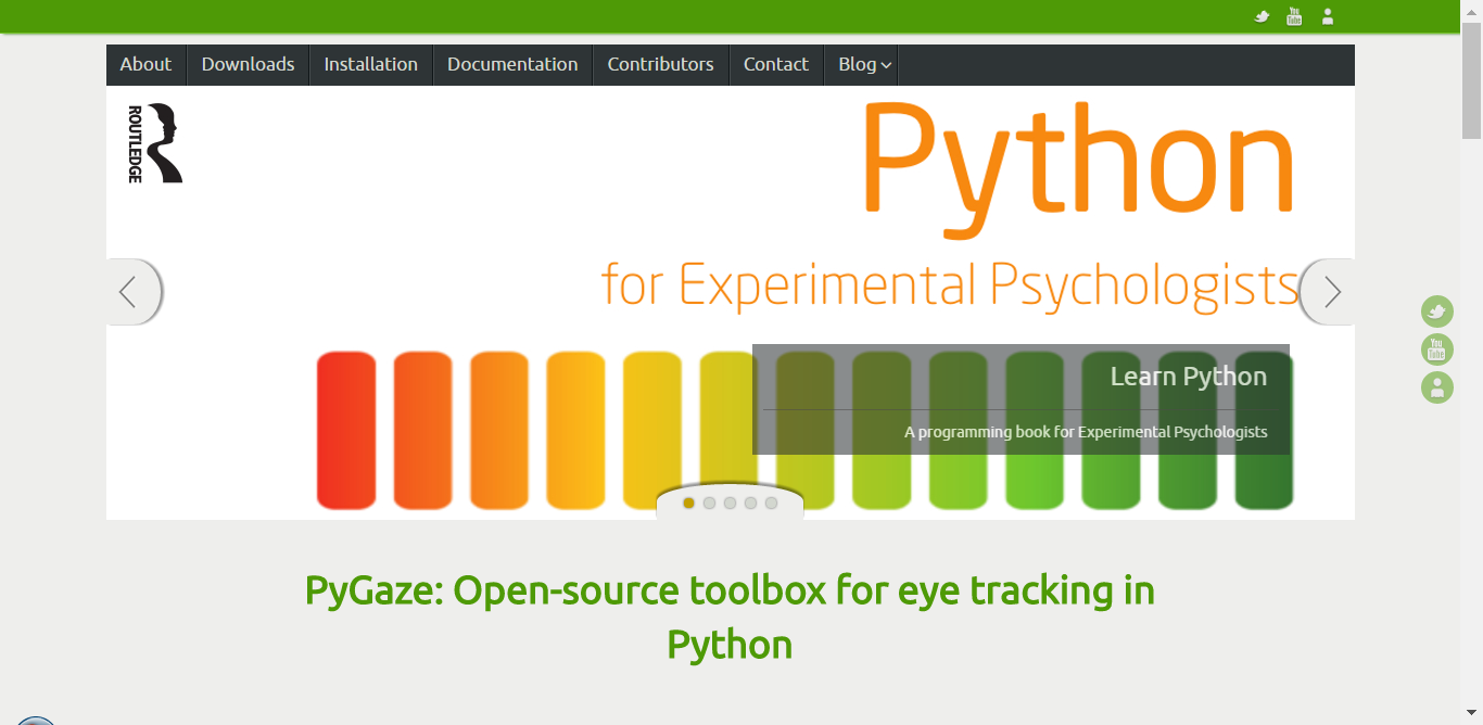 eye tracking en emails : PyGaze