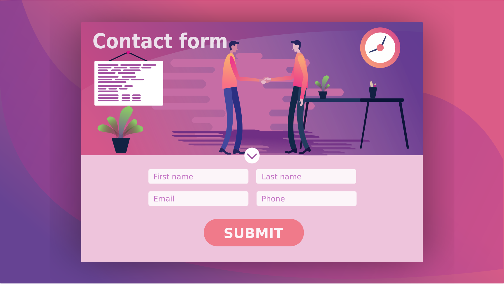 Contact form