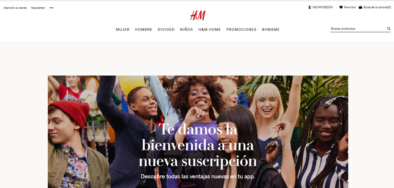 Geolocalización y email marketing: H&M