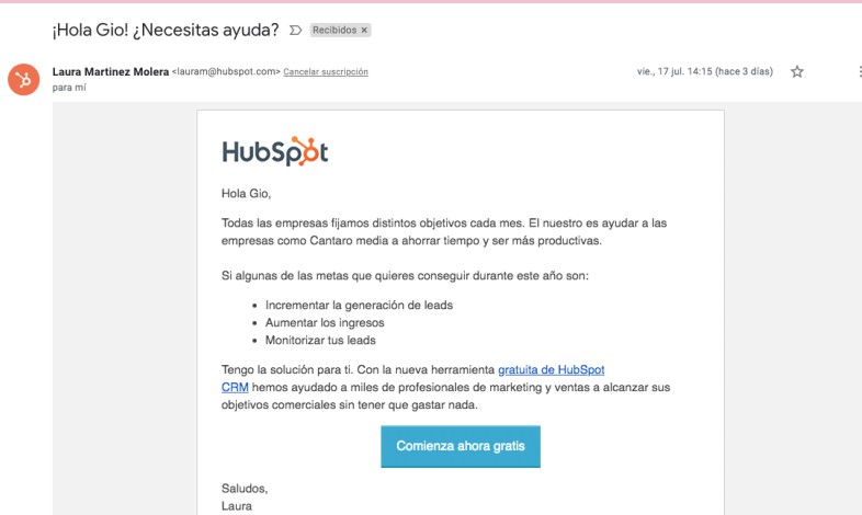 hablar directamente al lector