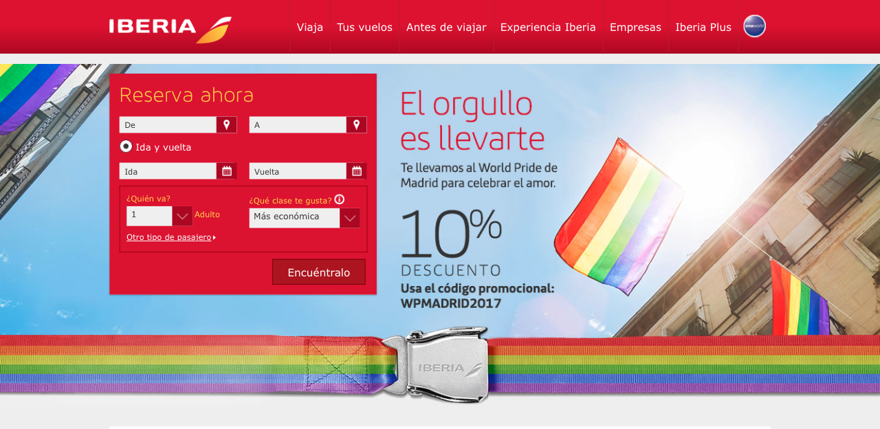 campañas publicitarias gay-friendly: Iberia