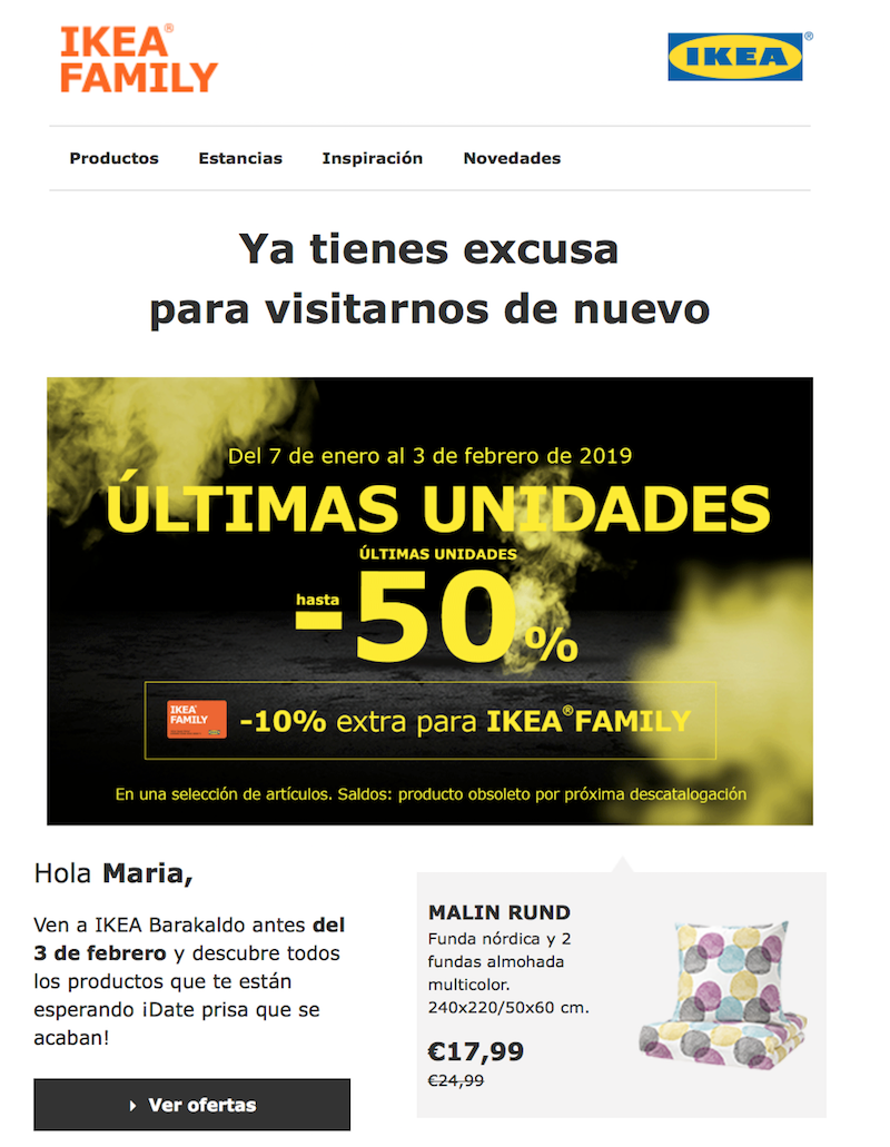 Personalización de las comunicaciones de email marketing