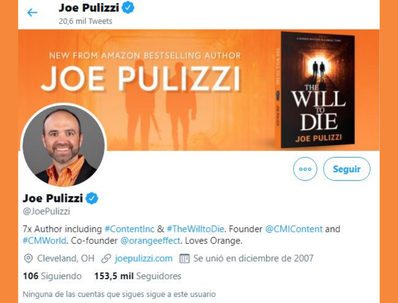 Twitter Joe Pulizzi