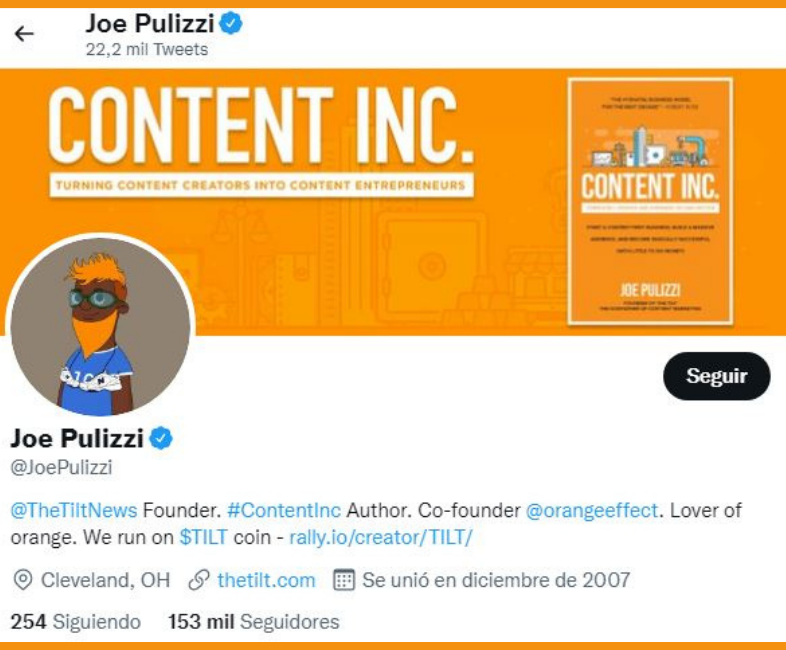 Influencers de email marketing: Joe Pulizzi
