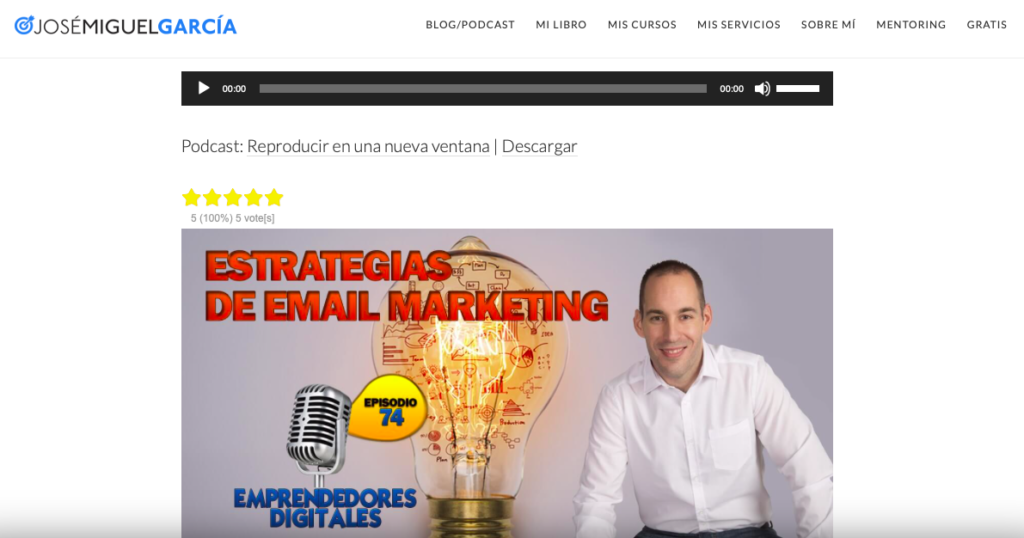 podcast sobre email marketing