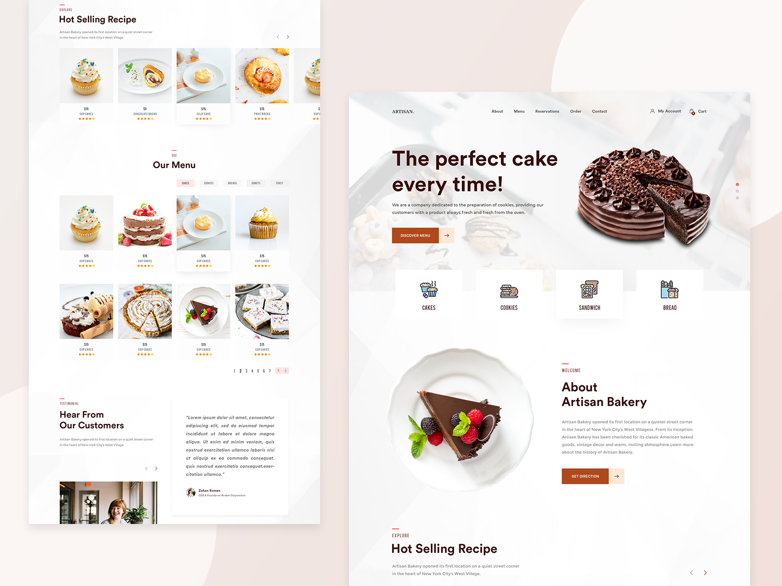 landing page per pasticcerie