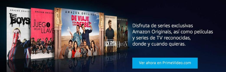 Amazon Prime Vídeo landing